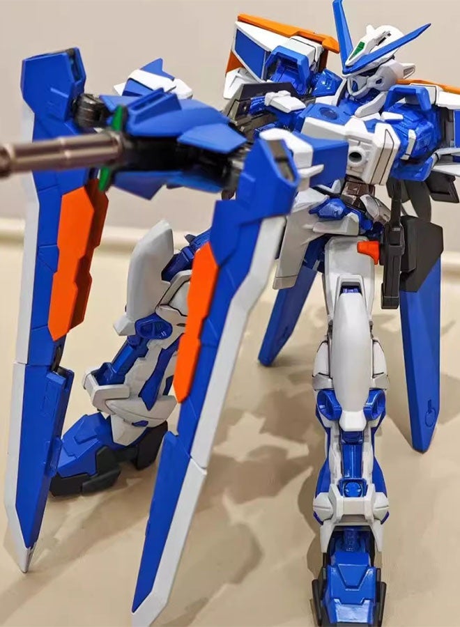 Halamodo Gundam Astray Blue Frame Model Kit With Display Stand, Astray Blue Frame Gundam Figure, Assembly Toy, Birthday Gift For Boys Girls, Kids Adults Toy Collectible Model - Image 2